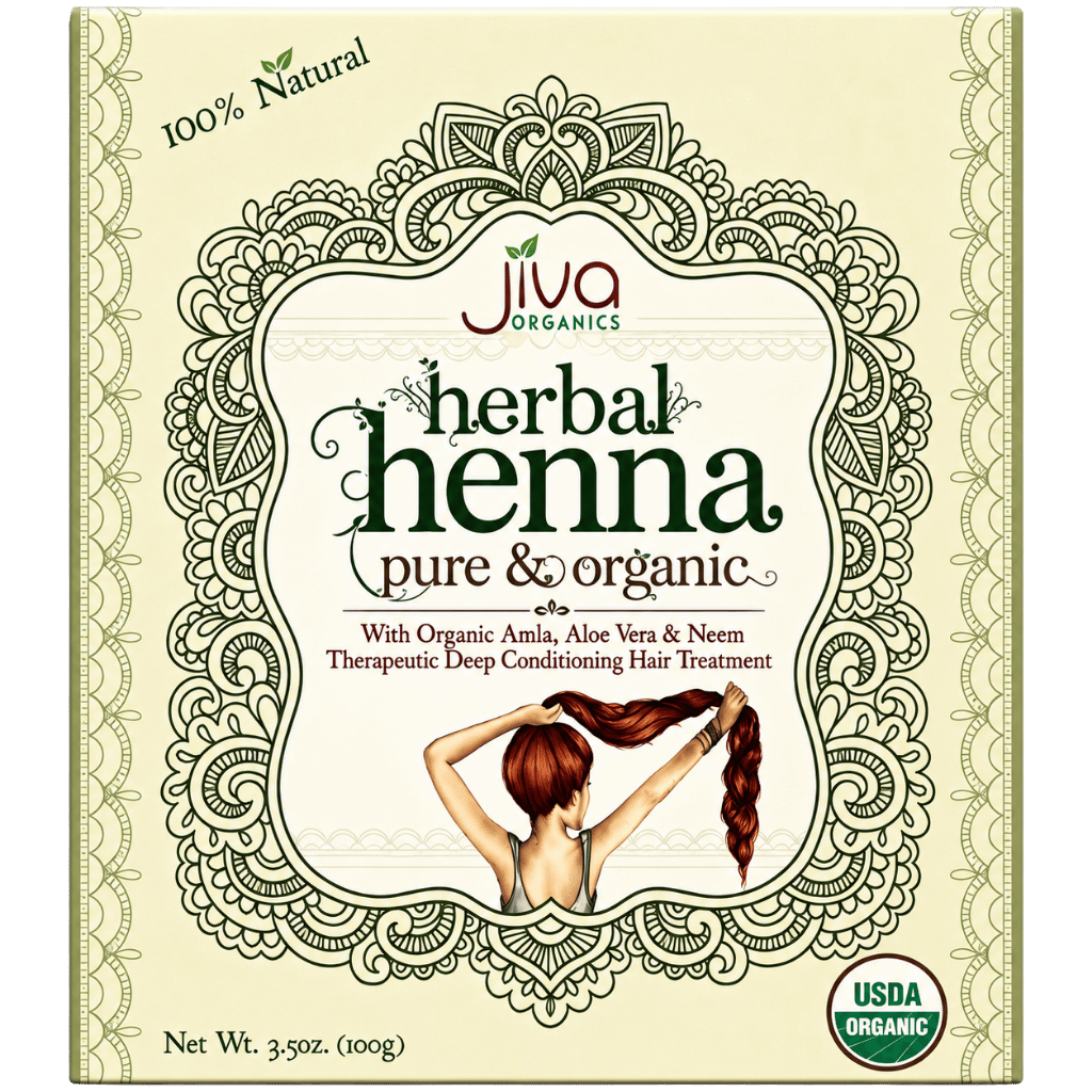 Jiva Organics Herbal Henna 100 g buy online USA - 1